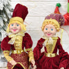 Elf Couple Plush Dolls: Festive Tree Ornaments ATHLEXES