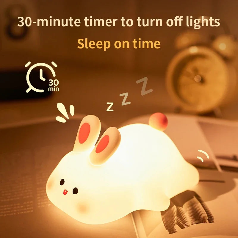Cute Rabbit LED Night Light for Kids ATHLEXES