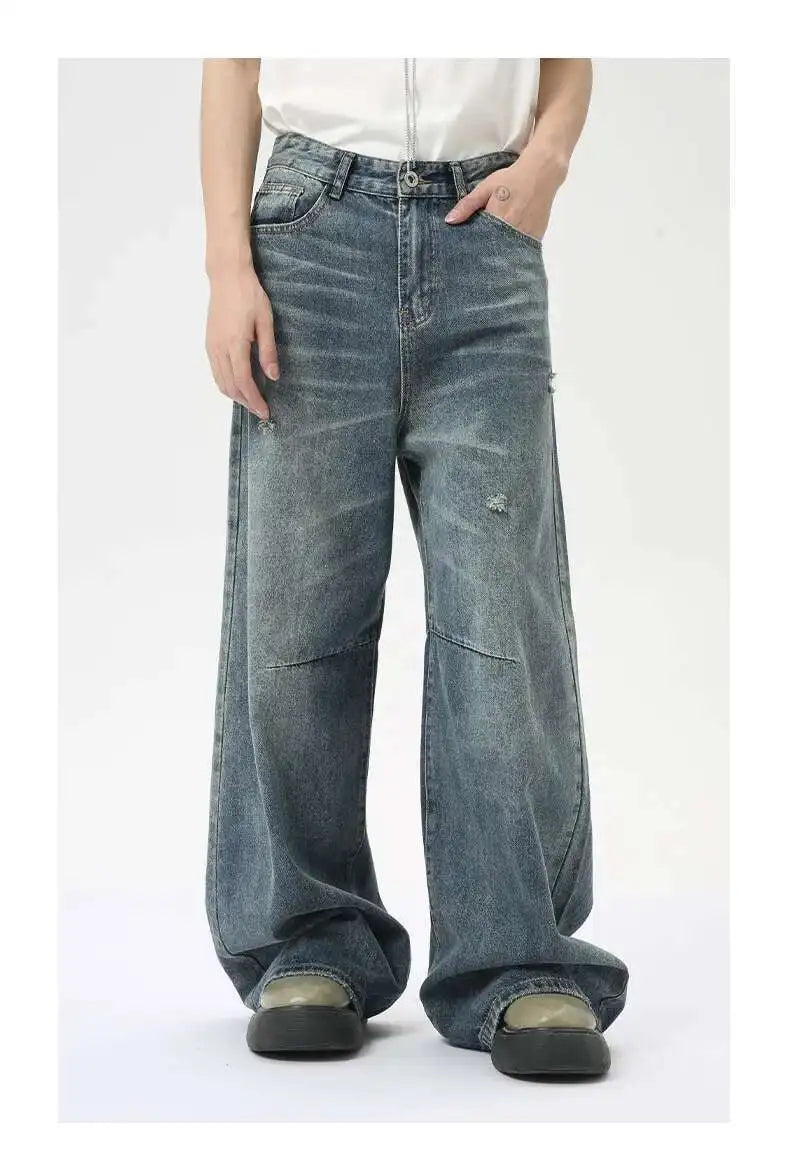 Urban Escape Loose Fit Denim Trousers ATHLEXES