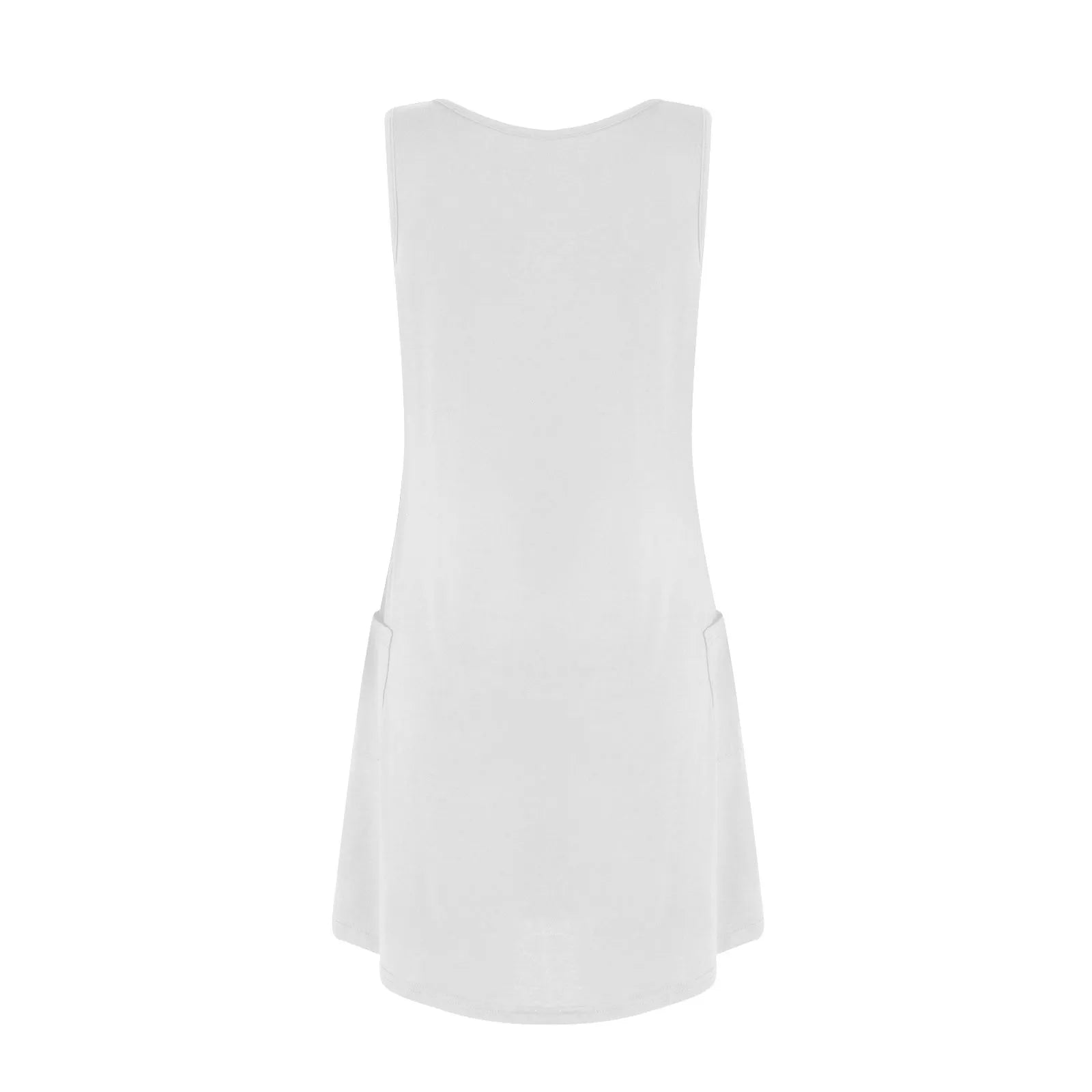 Summer Breeze Plus Size Pocket T-Shirt Dress ATHLEXES