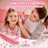GlamourGem Hair Stamper Kit with Shining Jewels for Girls ATHLEXES
