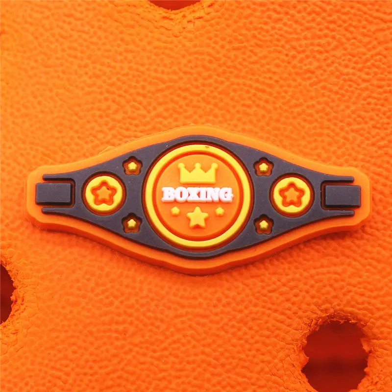 Boxing Champion Sandals Shoe Charms for Kids ATHLEXES