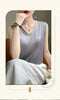 SilkBlend V-Neck Summer Blouse for Women ATHLEXES