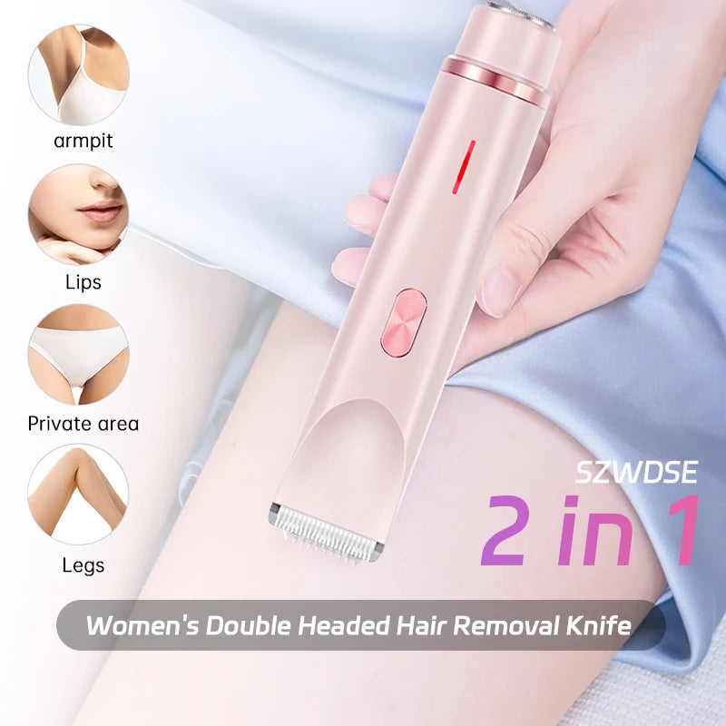 SilkSmooth 2 in 1 Women's Electric Razor ATHLEXES
