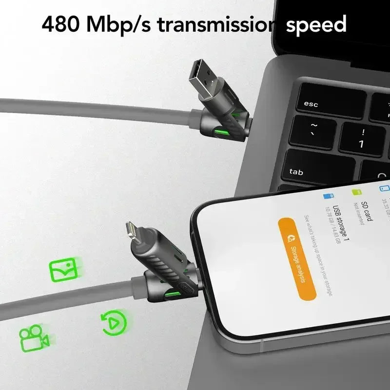 MaxCharge 4-in-1 Fast Charging Cable ATHLEXES