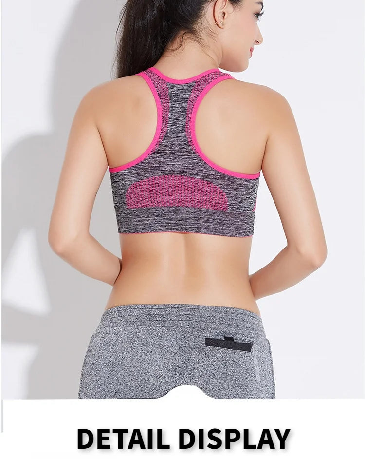 Seamless Support Sports Bra for Active Women ATHLEXES