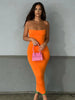Chic Summer Backless Bodycon Dress ATHLEXES