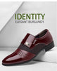 Classic Black Pointed Toe Leather Loafers for Men ATHLEXES