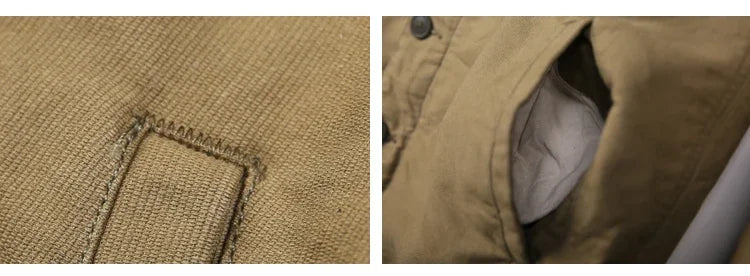 NON STOCK USN N-1 Military Style Warm Coat with Sherpa Lining ATHLEXES