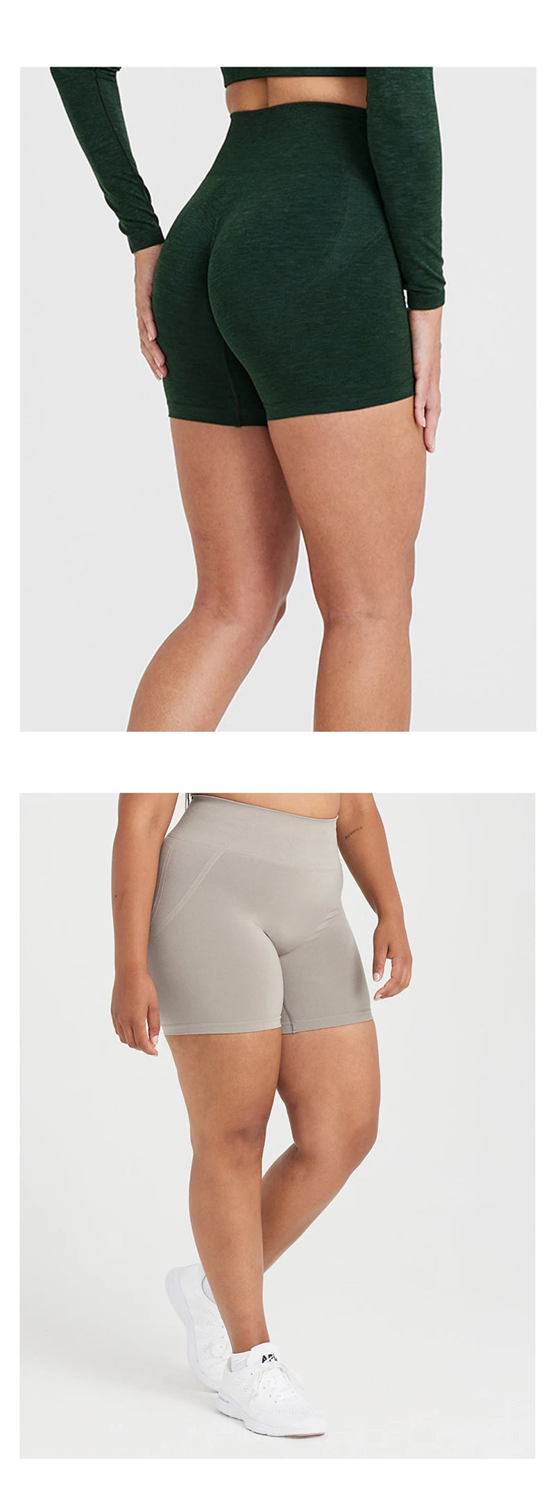 Seamless High Waist Yoga Shorts for Women ATHLEXES