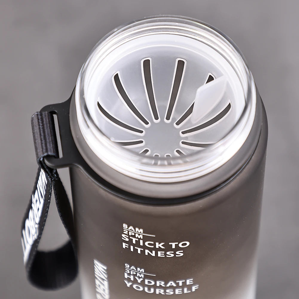 HydraMark 1L Gradient Time-Marker Water Bottle ATHLEXES