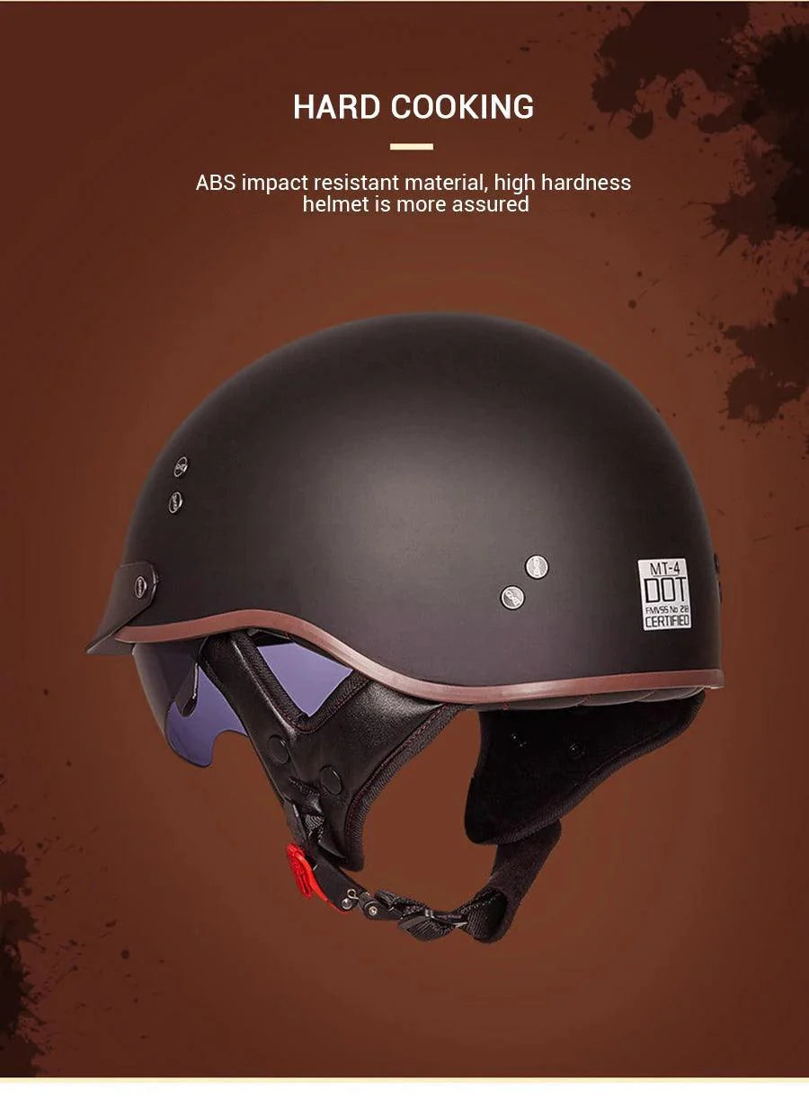 RetroGuard Half Motorcycle Helmet ATHLEXES