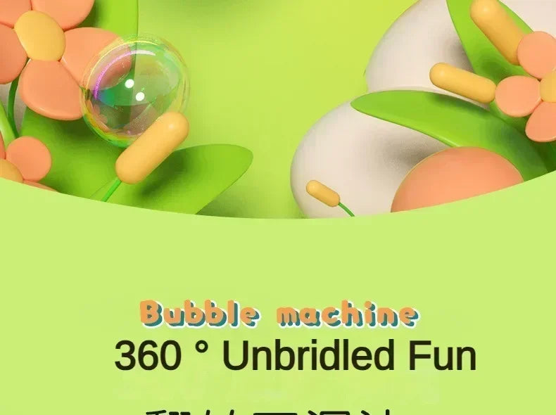 Fantasy Bubbles Electric Bubble Gun Toy ATHLEXES
