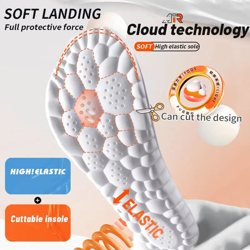 4D Breathable Sport Insoles for Ultimate Comfort ATHLEXES