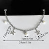 Pearl Charm Metal Shoe Buckle Chain Decorations ATHLEXES