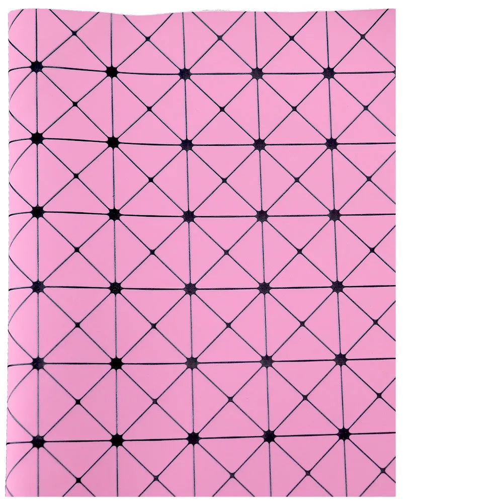 Elegant Pink Litchi Leather Vinyl Fabric Roll 30x132cm ATHLEXES