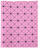 Elegant Pink Litchi Leather Vinyl Fabric Roll 30x132cm ATHLEXES