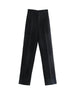Chic High Waist Straight Leg Office Pants ATHLEXES