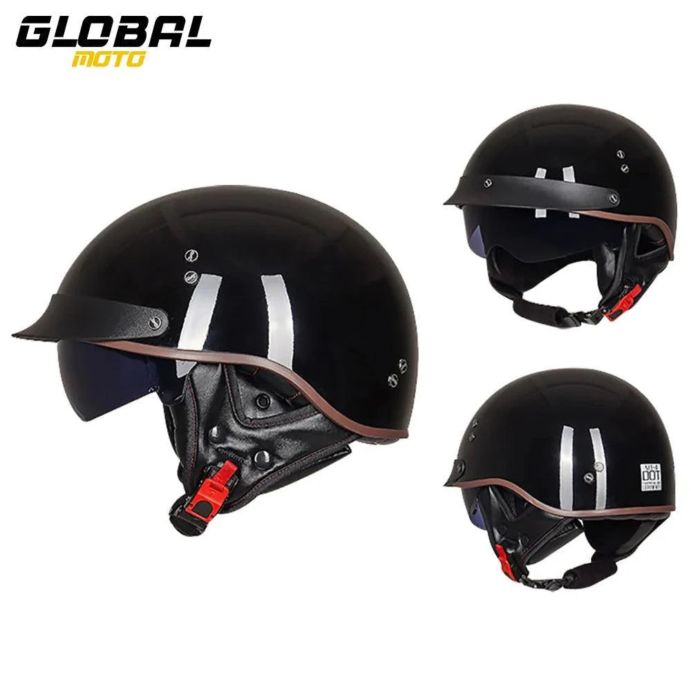 RetroGuard Half Motorcycle Helmet ATHLEXES
