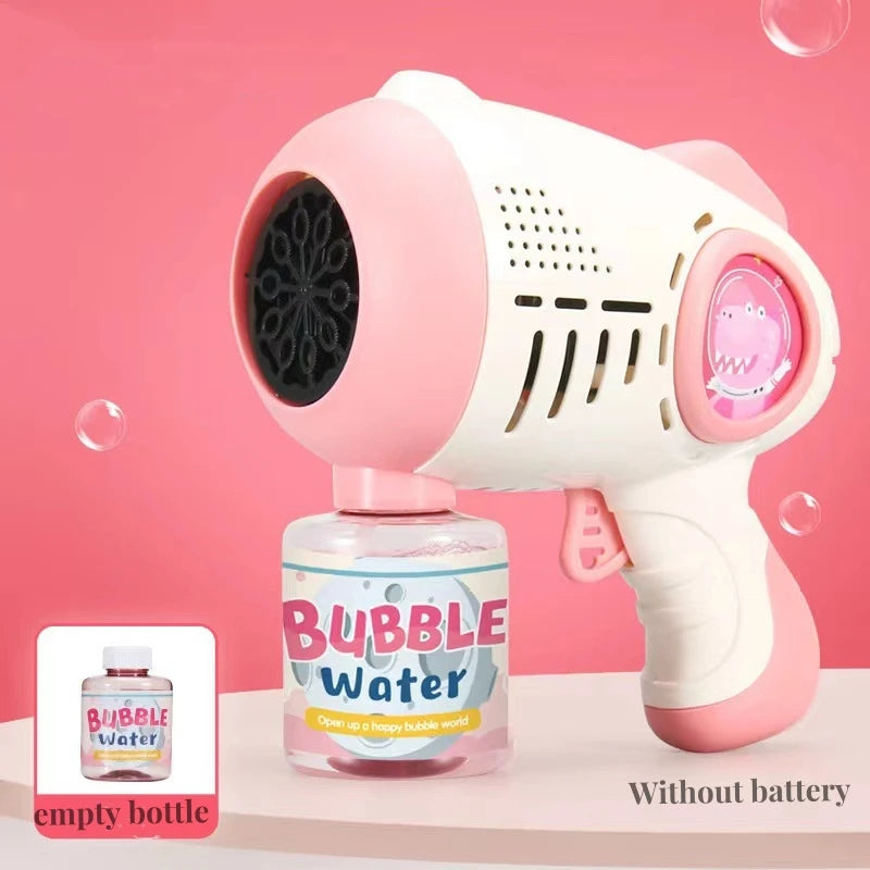 DinoBubbles Automatic Bubble Gun Machine ATHLEXES