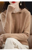 Luxurious Cashmere Hooded Sweater for Women - Autumn Comfort ATHLEXES