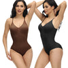 Super Sale V Neck Spaghetti Strap Bodysuit Compression Body Suits Open Crotch Shapewear Slimming Body Shaper Smooth Out Bodysuit ATHLEXES