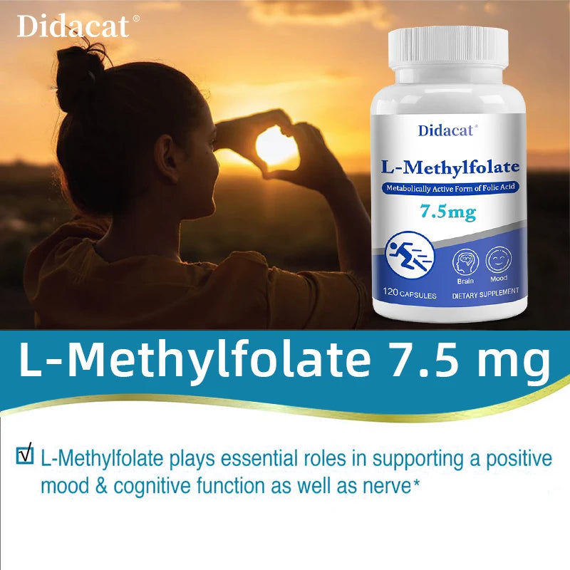 ElevateMind L-Methylfolate Cognitive Booster Capsules ATHLEXES