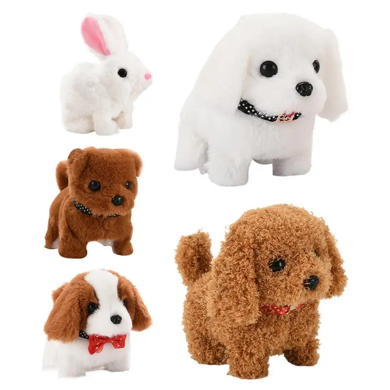 Interactive Plush Bunny Toy with Sound and Movement ATHLEXES