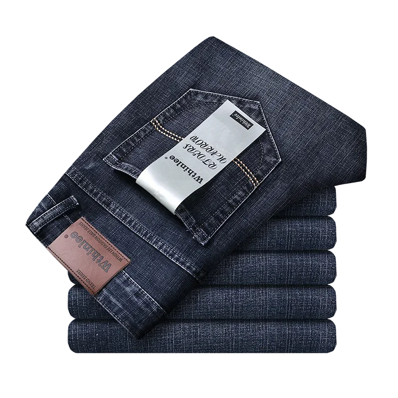 Wthinlee Men's Classic Stretch Denim Trousers ATHLEXES