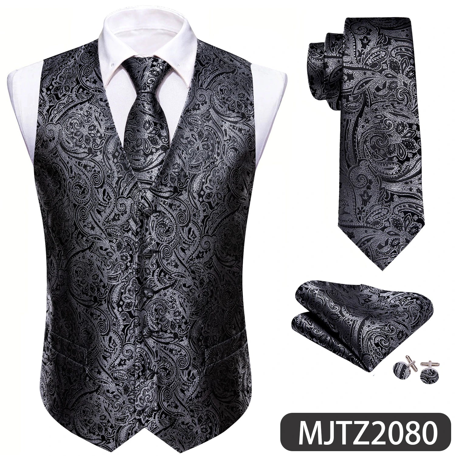 Silken Sophistication Vest Set ATHLEXES