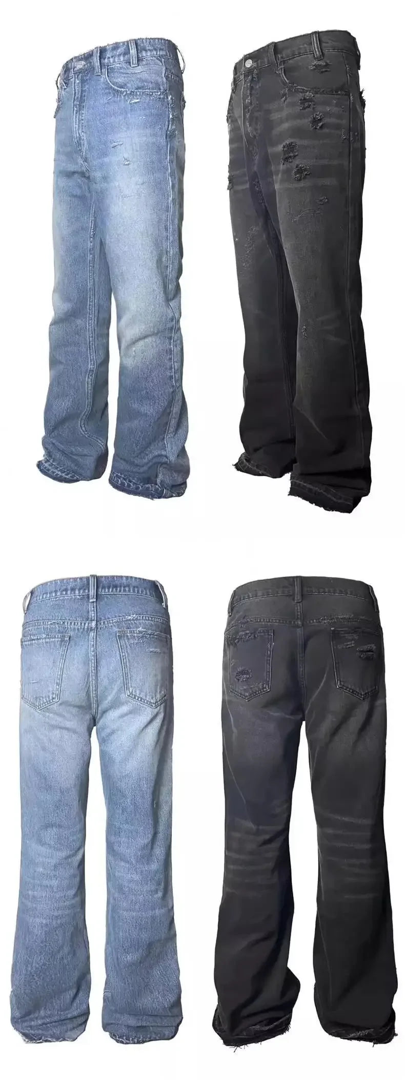 Urban Edge Ripped Summer Jeans for Men ATHLEXES