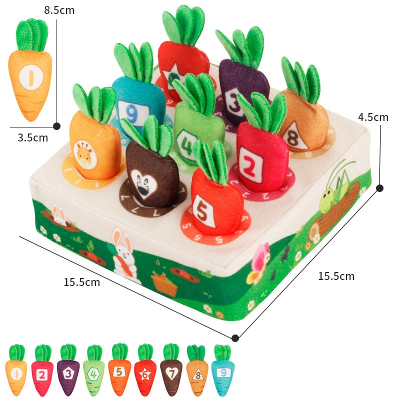 Montessori Carrot Plucking Toy ATHLEXES