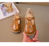 Charming Heart Princess Leather Flats for Kids ATHLEXES