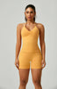 SleekFit V Neck Longline Gym Tank Top ATHLEXES
