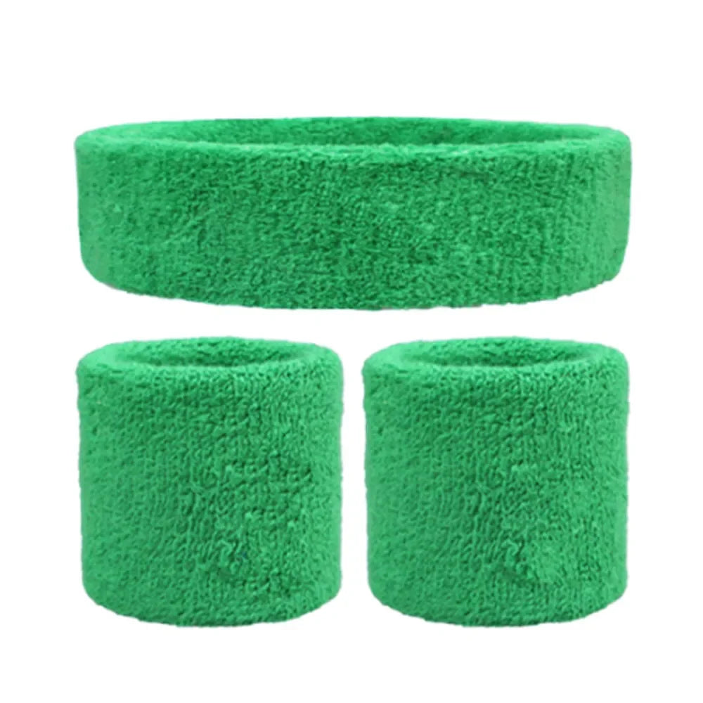 ActiveFlex 3PCs Sports Headband & Wristband Set ATHLEXES