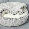 Dog CozyNest 2-in-1 Plush Cat Bed ATHLEXES