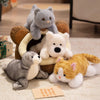 Cozy Friends Plush Cat and Dog Toy Set ATHLEXES