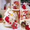 Festive Knitted Christmas Letter Stockings 2024 ATHLEXES