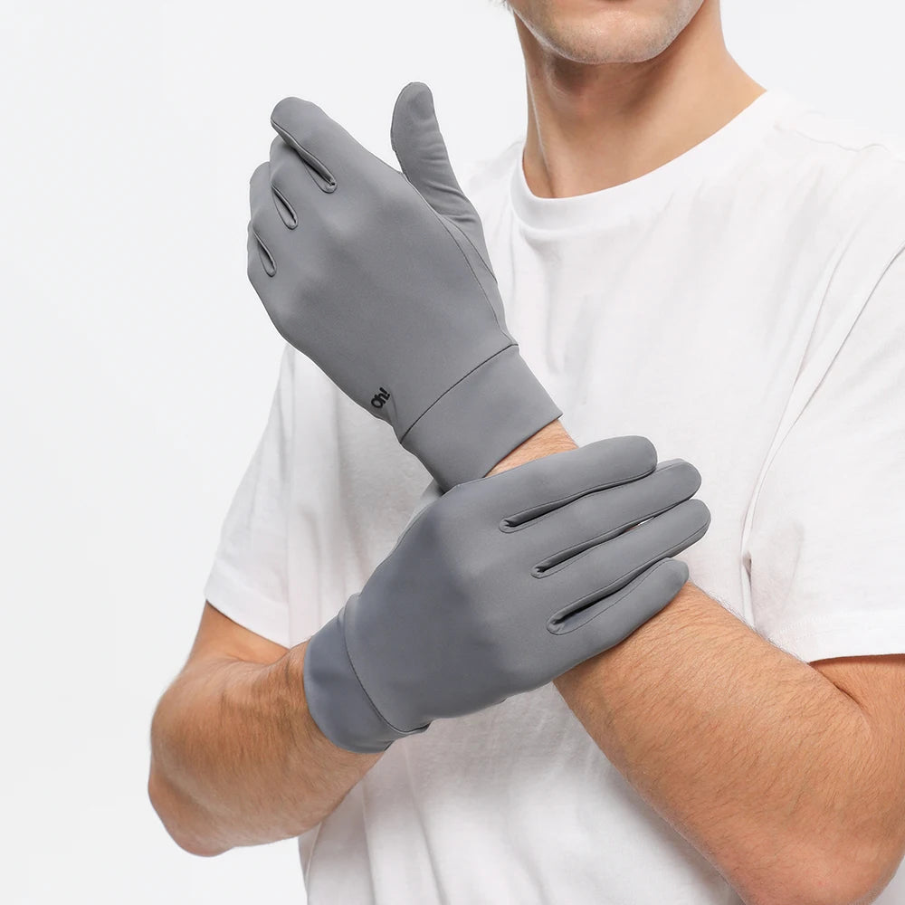 SunnyGuard UV Protection Fingerless Gloves ATHLEXES