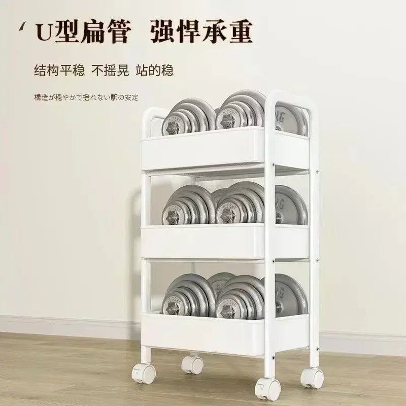Versatile Multi-Layer Mobile Storage Rack ATHLEXES