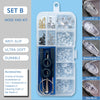 COLOUR_MAX Eyeglasses Repair Kit with Soft Nose Pads ATHLEXES