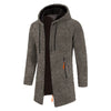 Urban Luxe Zippered Hoodie: Oversized Black Winter Sweatwear ATHLEXES