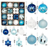 Charming 44Pcs Christmas Ball Ornament Collection ATHLEXES