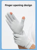 SunnyGuard UV Protection Fingerless Gloves ATHLEXES