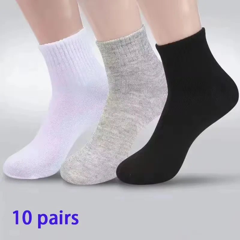 CozyCotton Unisex Business Crew Socks Set ATHLEXES