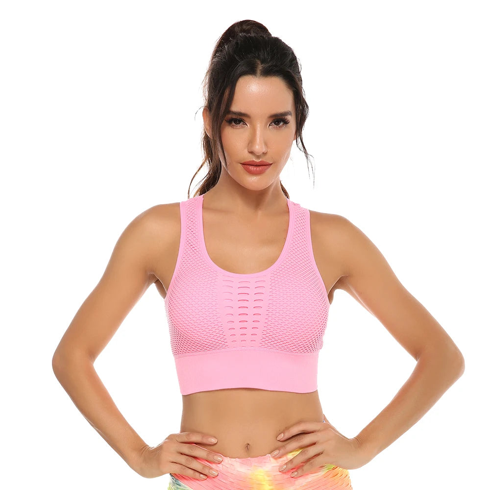 QuickDry Backless Yoga Sports Bra Tank Top ATHLEXES