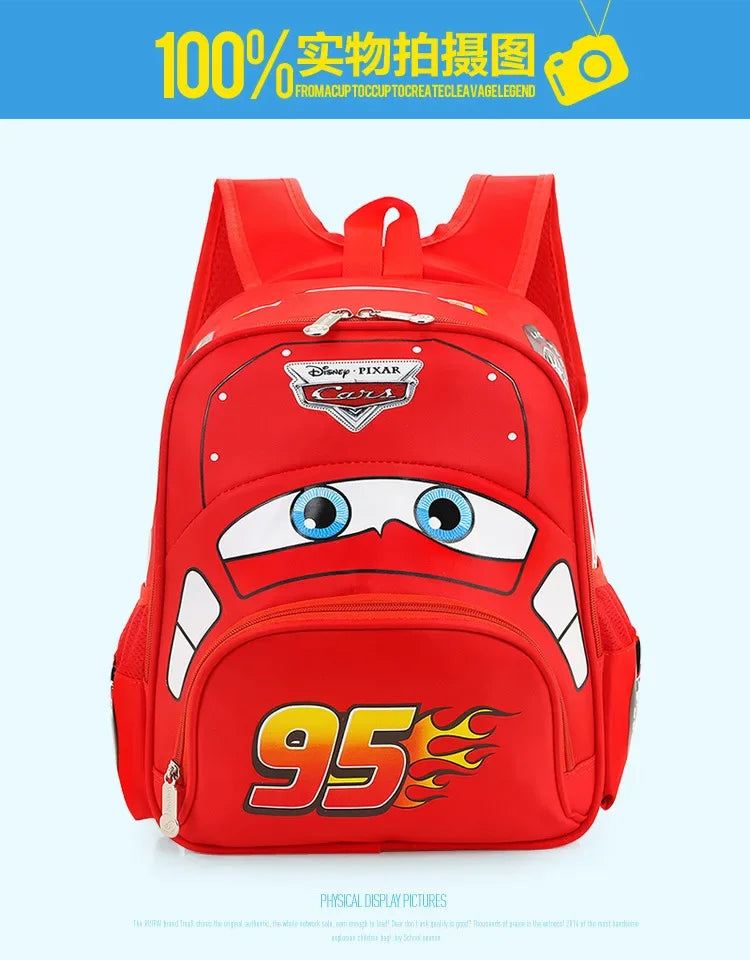 HeroCross 3D Cartoon Car Backpack for Kids ATHLEXES