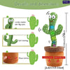 Singing Cactus Toy with LED and 120 Fun Songs ATHLEXES