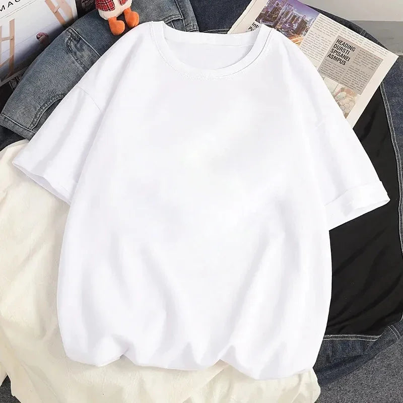 Y2K Retro Hiphop Oversized Cross Tee for Men and Women ATHLEXES