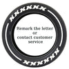 Custom 3D Tire Lettering Stickers for Your Car ATHLEXES